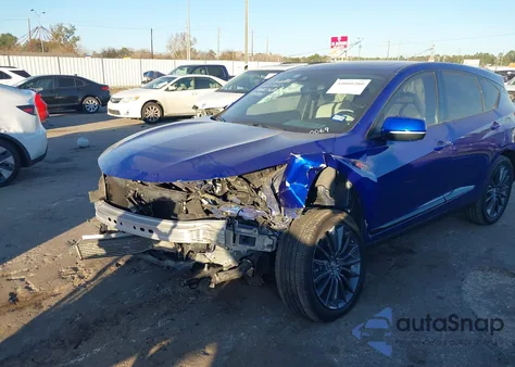 2022 Acura Rdx A-Spec Advance Package/Pmc Edition z USA, uszkodzony, nr VIN 5J8TC2H8XNL000069